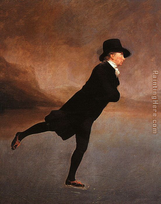 The Reverend Robert Walker Skating painting - Sir Henry Raeburn The Reverend Robert Walker Skating art painting